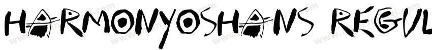 HarmonyOSHans Regula字体转换